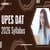 UPES Entrance Exam Syllabus 2026: Check UPES DAT Syllabus Important Topics